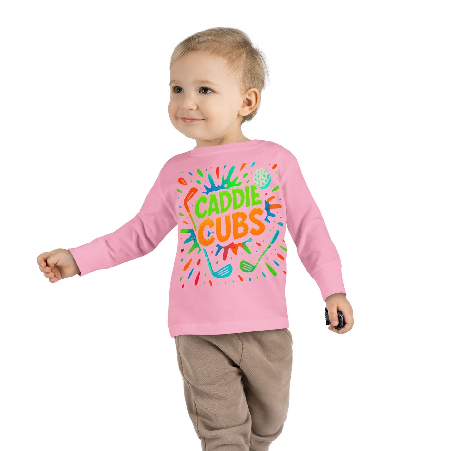 TODDLER Splash Caddie Cubs Long Sleeve Tee