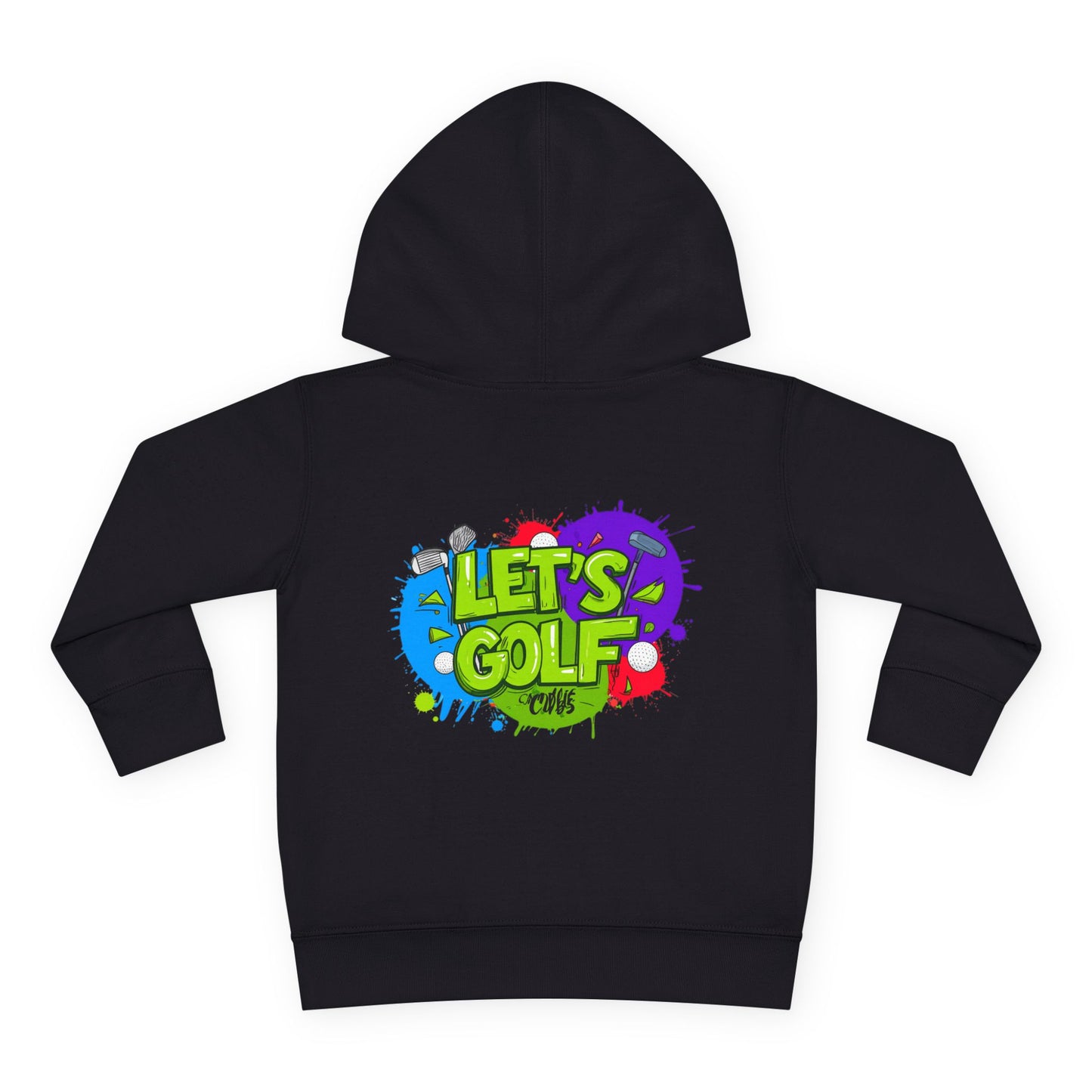 TODDLER Lets GOLF Caddie Cubs Pullover Fleece Hoodie