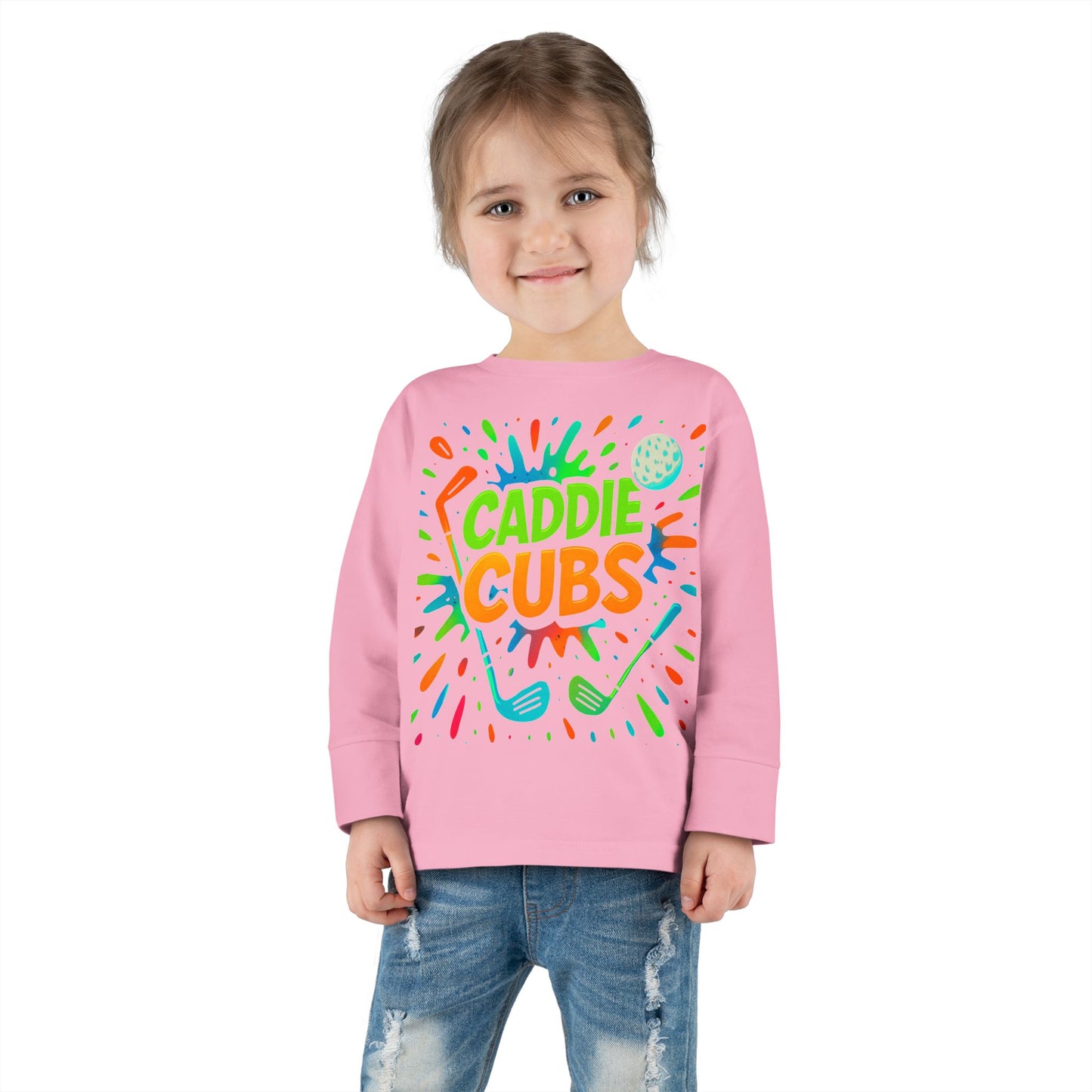 TODDLER Splash Caddie Cubs Long Sleeve Tee