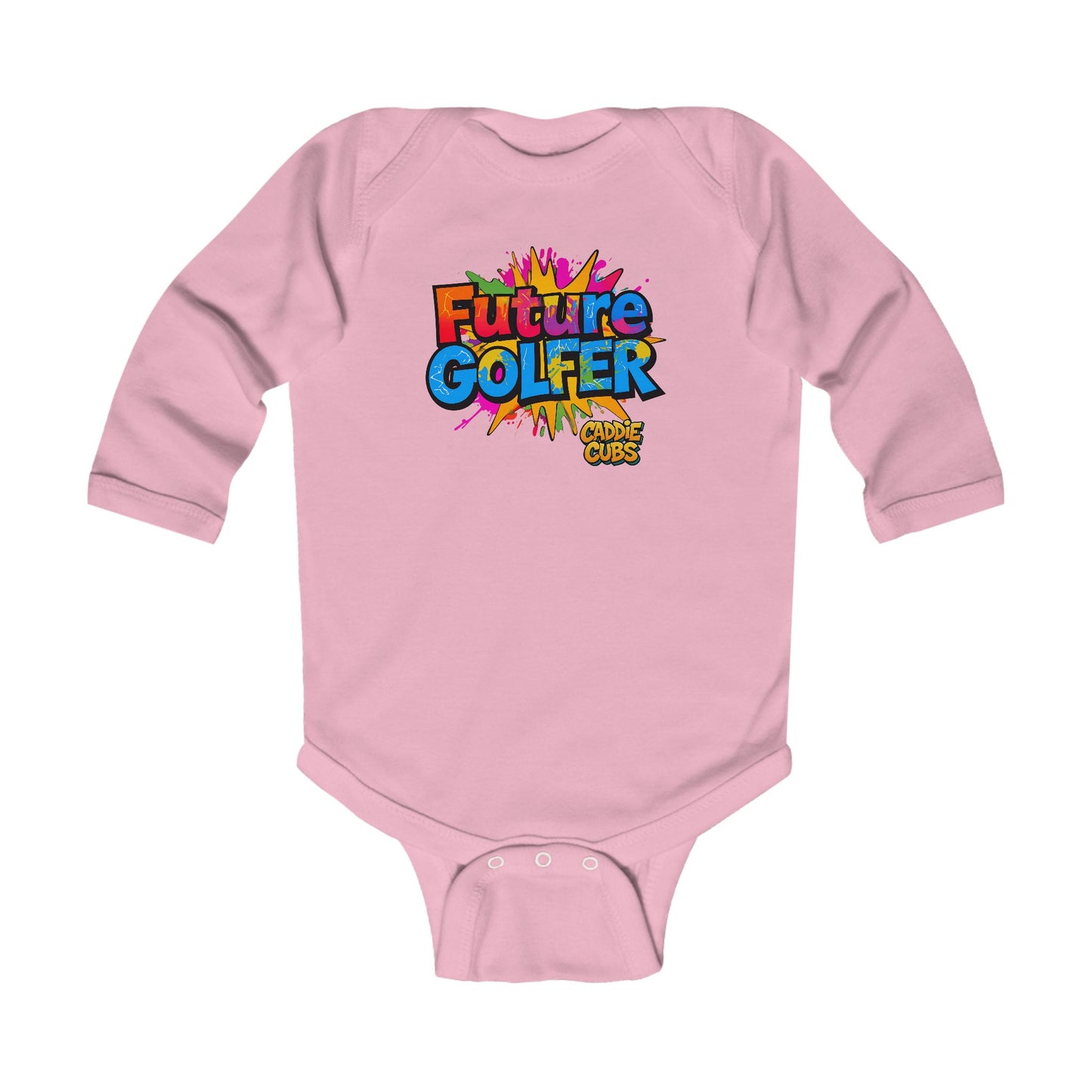 BABY Future Golfer Long Sleeve Bodysuit