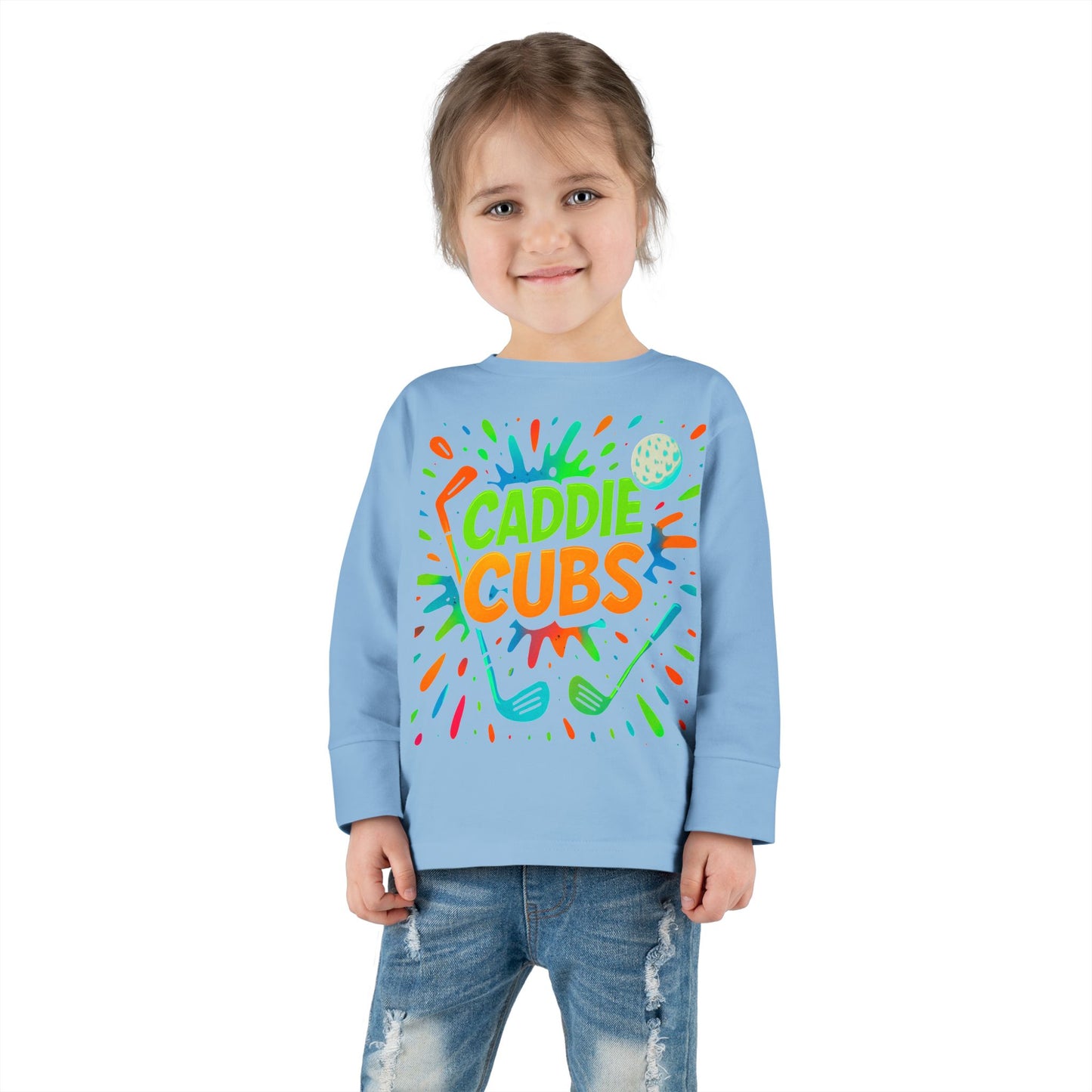 TODDLER Splash Caddie Cubs Long Sleeve Tee