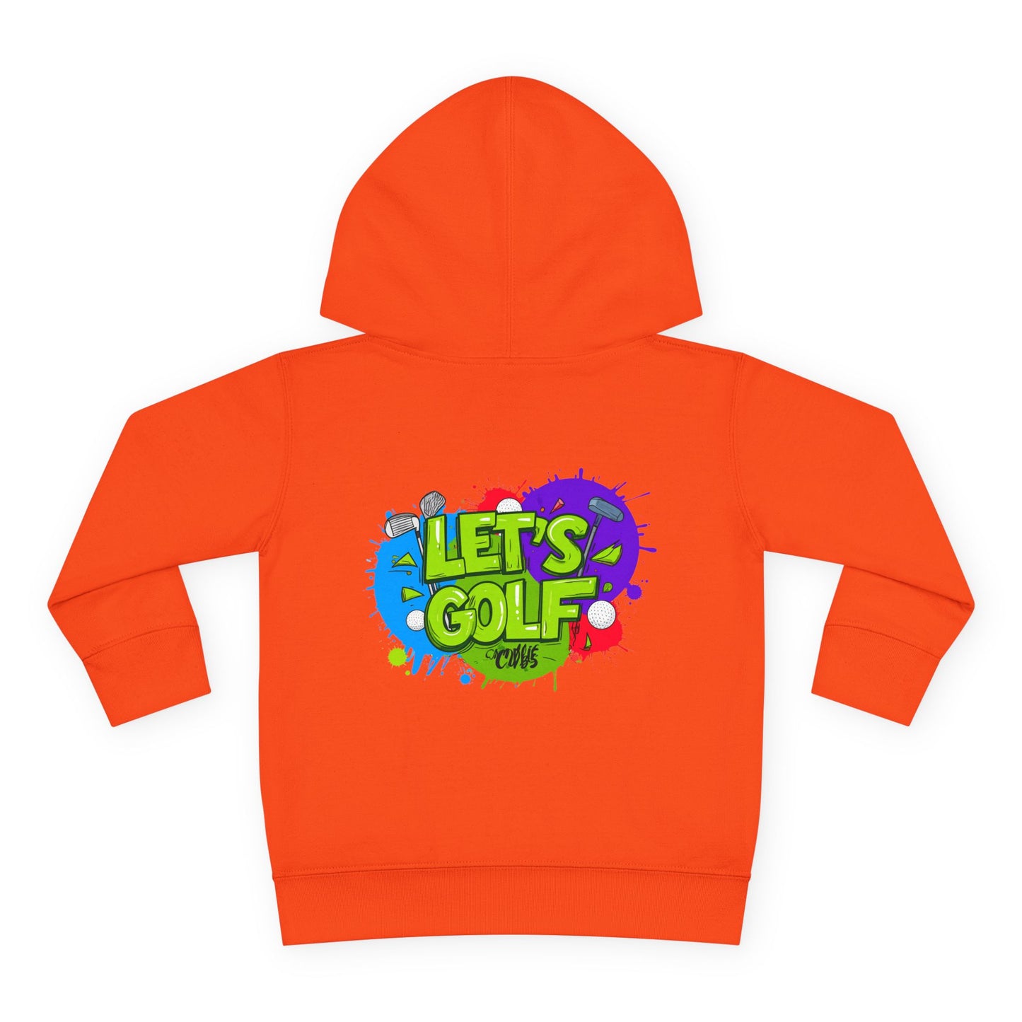 TODDLER Lets GOLF Caddie Cubs Pullover Fleece Hoodie