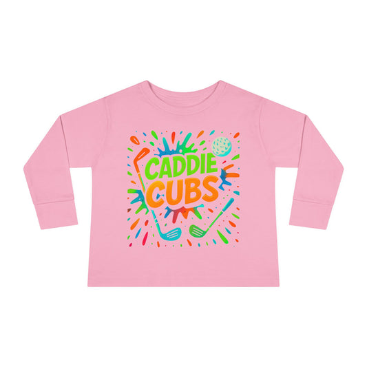 TODDLER Splash Caddie Cubs Long Sleeve Tee