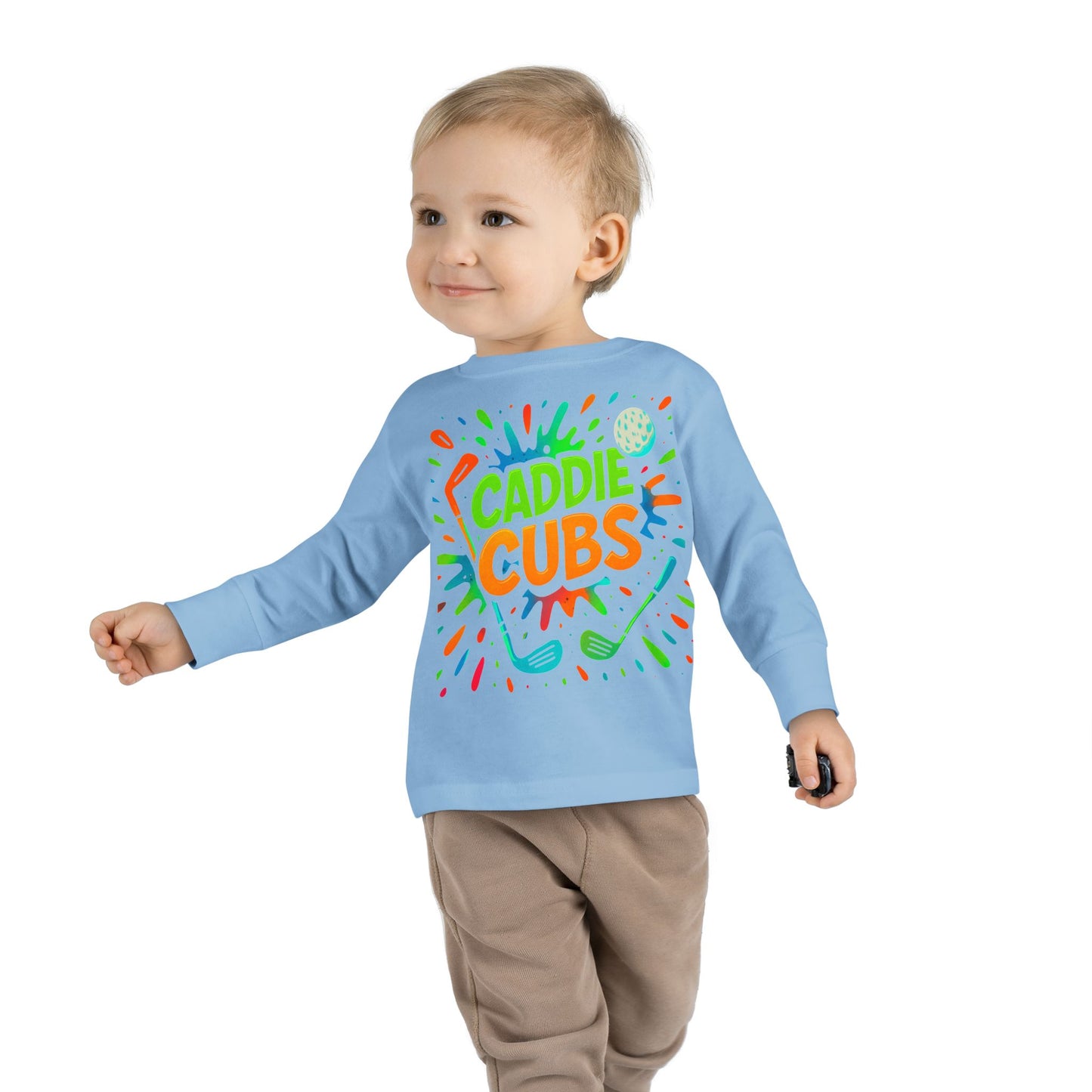 TODDLER Splash Caddie Cubs Long Sleeve Tee